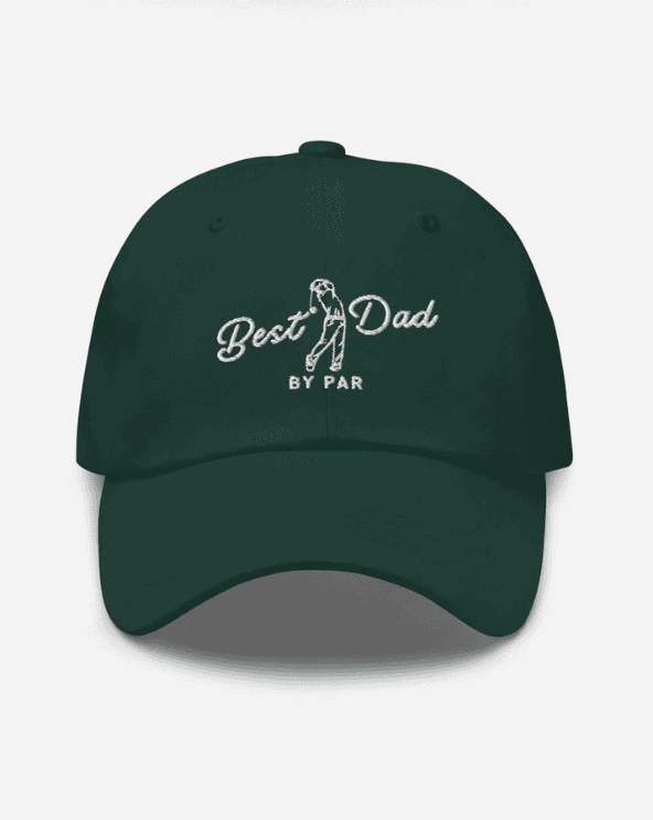 Best Dad By Par Dad Hat