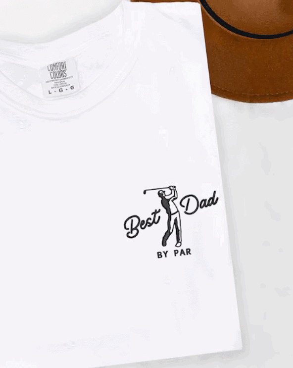 Best Dad By Par Shirt