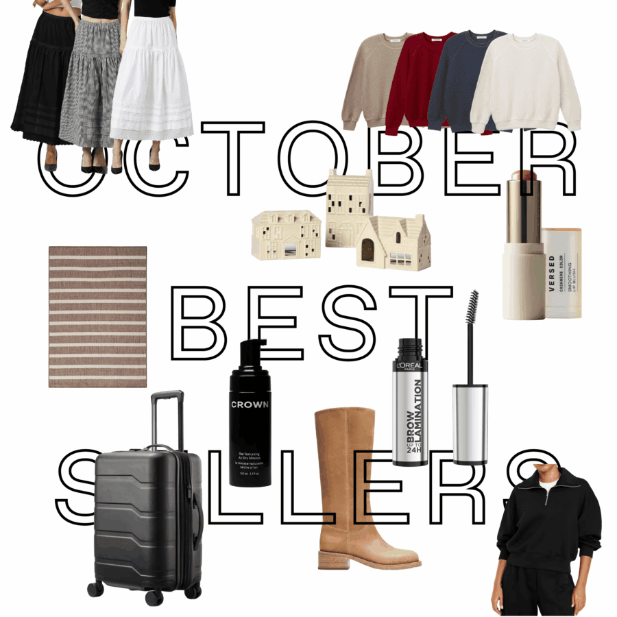 October Best Sellers