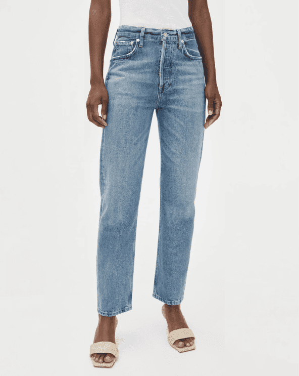Blaine High Rise Straight Jeans