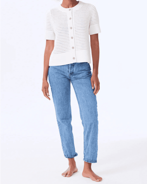 Cotton Crochet Cardigan