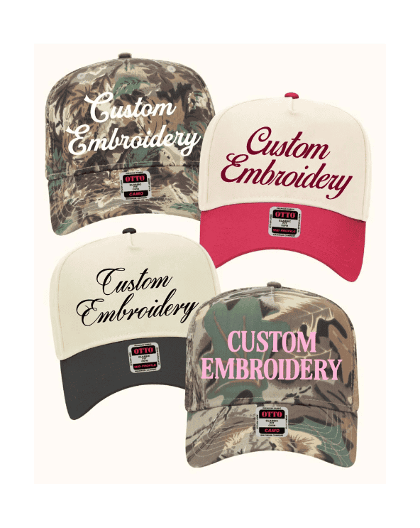 Custom Embroidered Trucker Hat