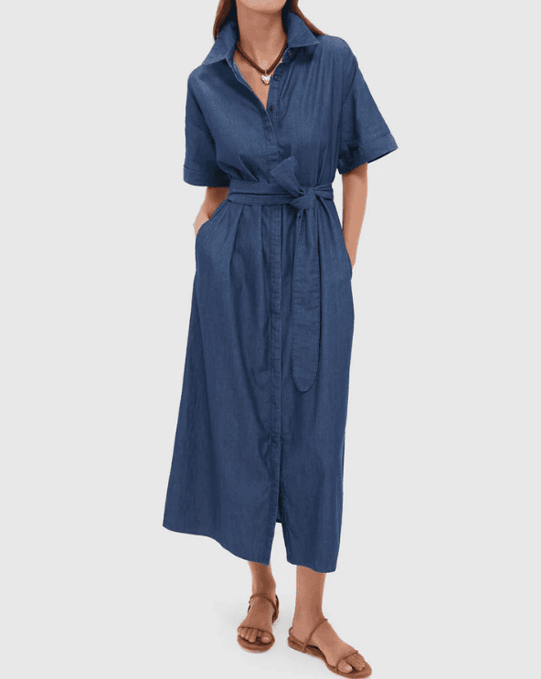 Dark Denim Zacara Dress