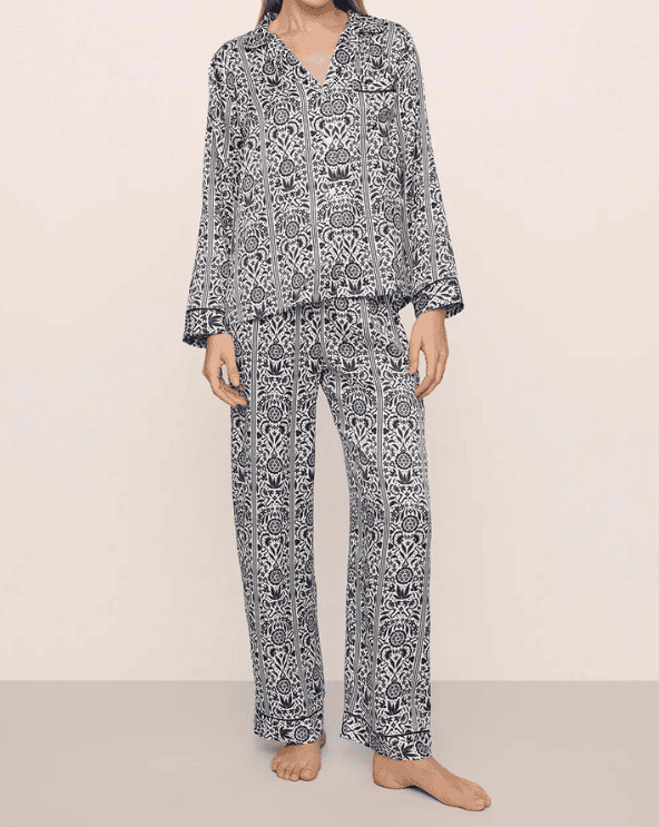 Eberjey x Casa Del Sol Washable Silk PJ Set