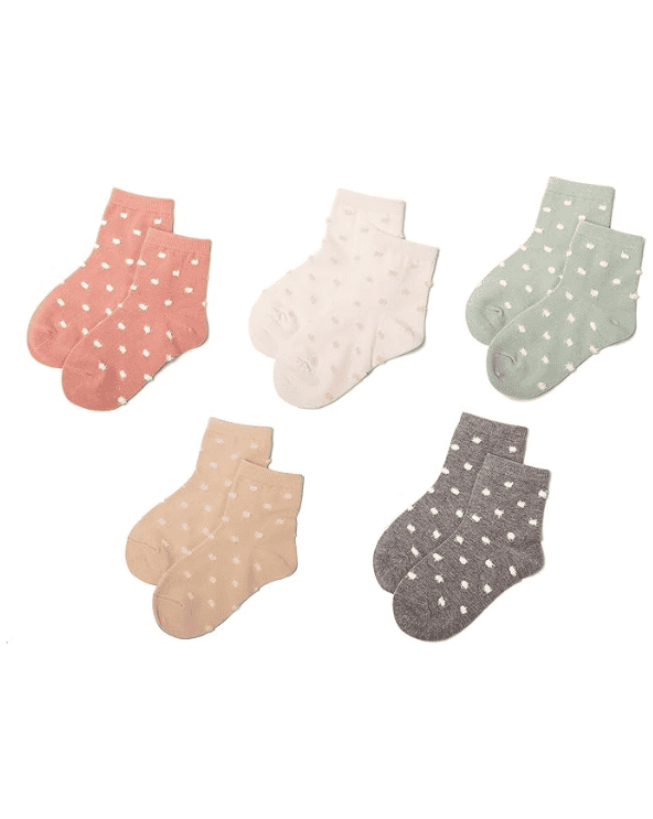 Girls Polka Dot Socks