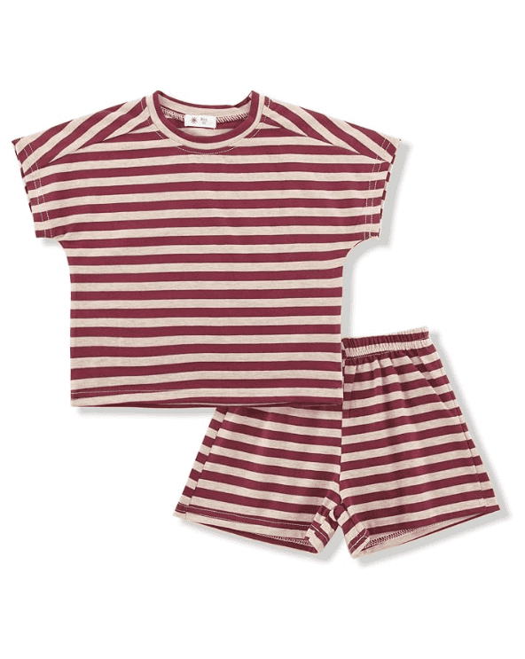 Girls Striped Set