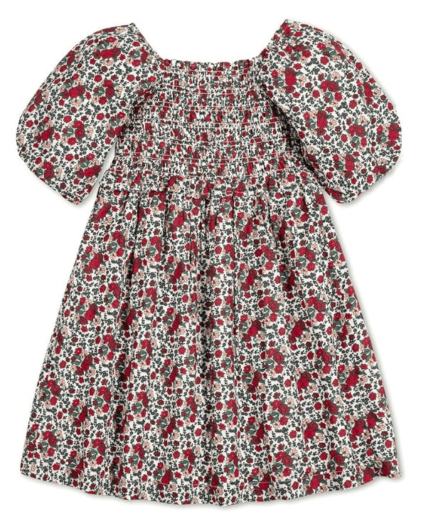 Hope & Henry Girls’ Red Holiday Dress