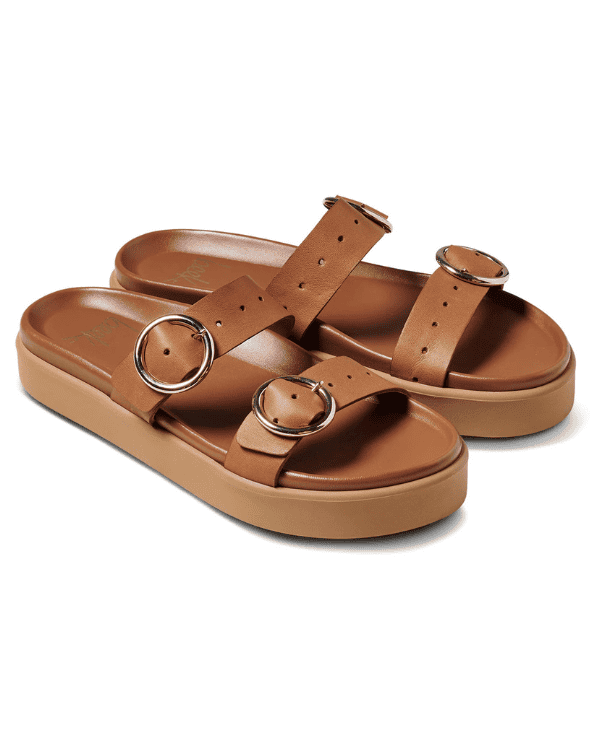 Leather Platform Sandal