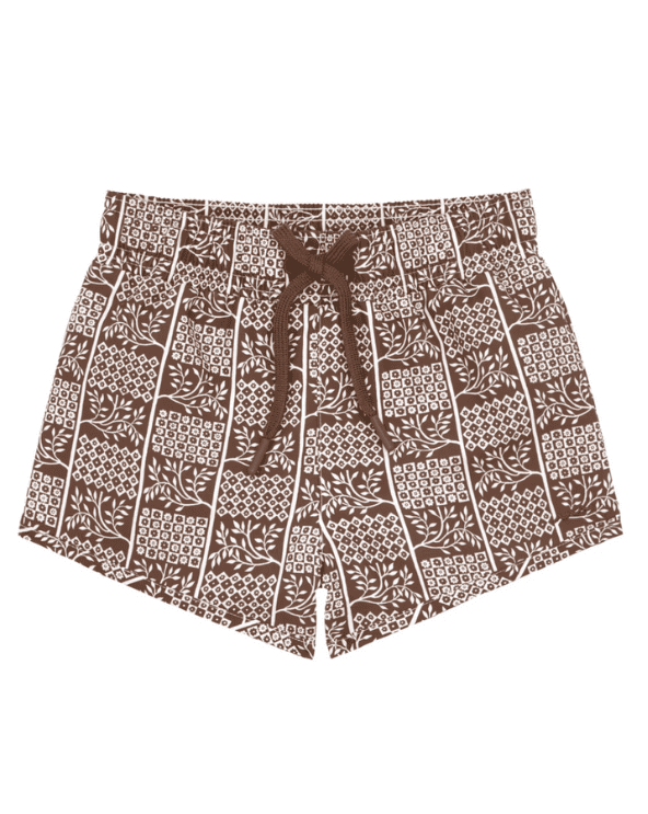 Minnow Checkered Tree Board Shorts