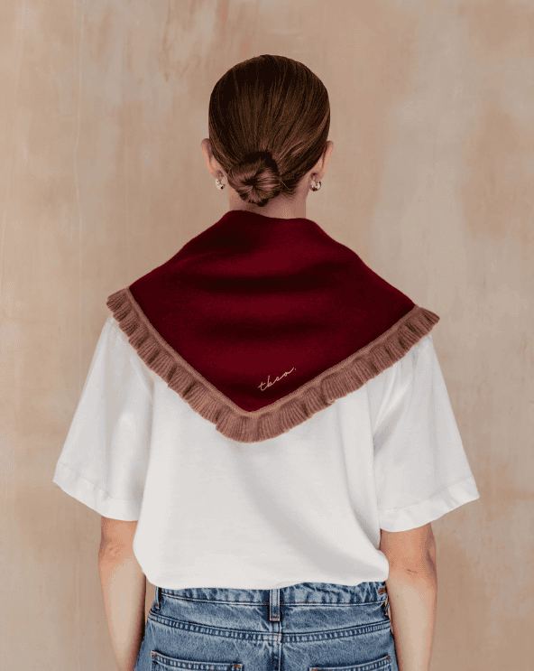 Personalized Triangle Scarf