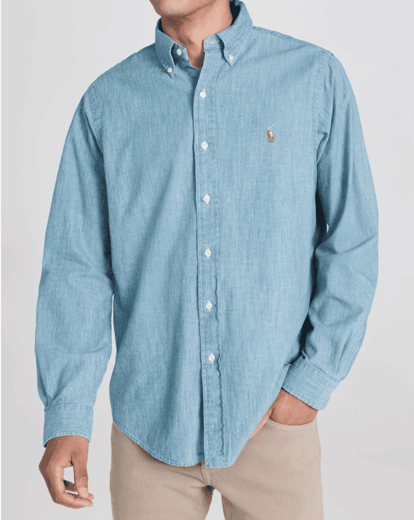 Polo Chambray Shirt