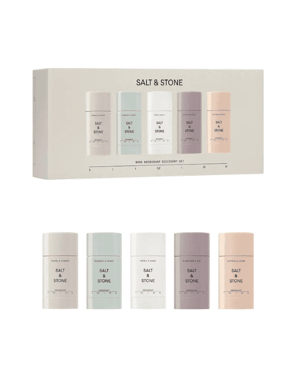 Salt & Stone Trial Natural Deodorant Set