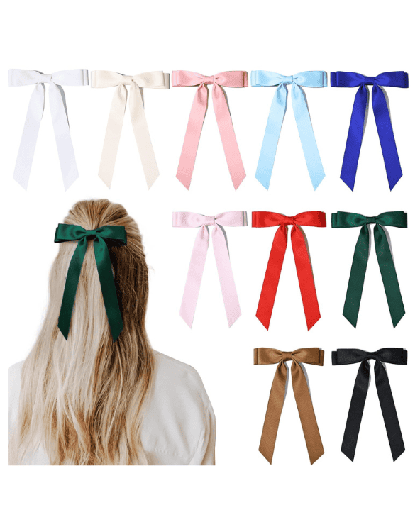 Satin Silky Hair Bows