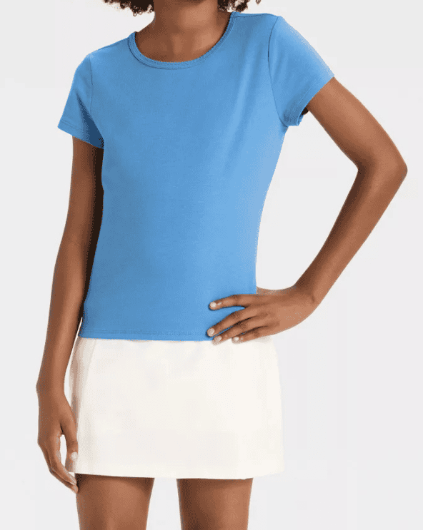 Short Sleeve Fitted T-Shirt