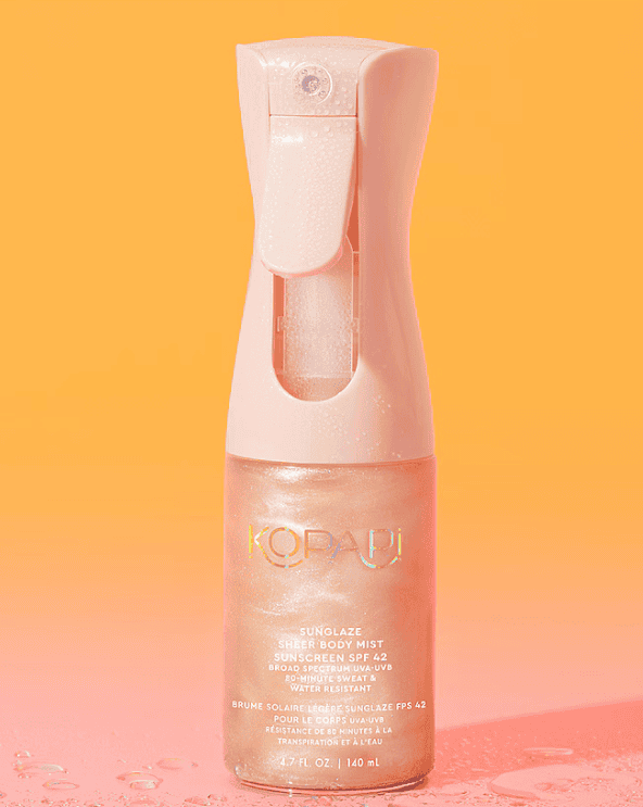 Sunglaze Sheer Body Mist Sunscreen SPF 42