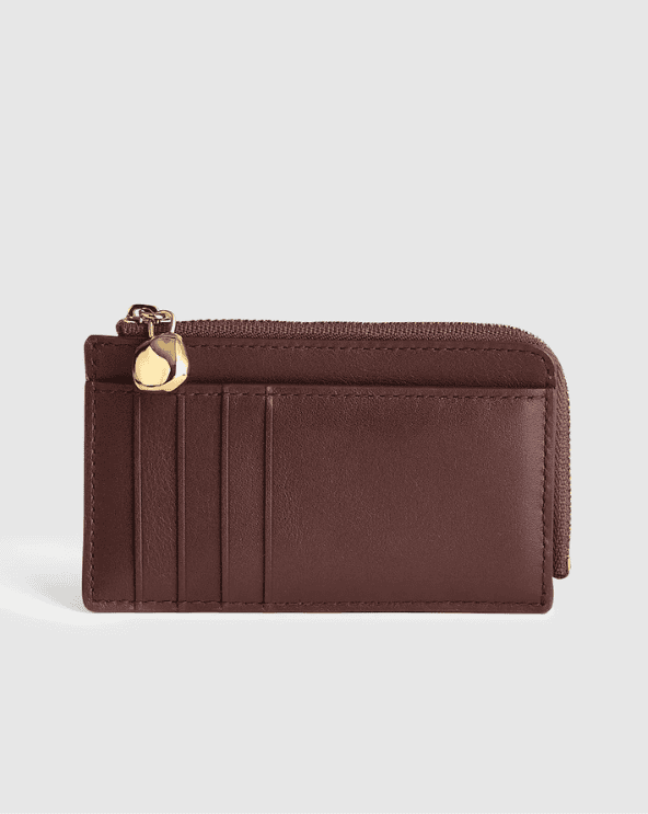 Zip Card Case Wallet